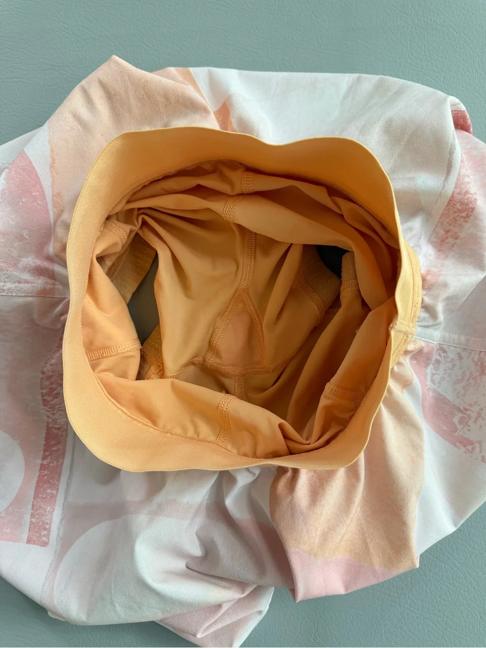 Lululemon Orange Court Rival High Rise Skirt Skort Garrogeo Women’s Size 2 W8AFU
